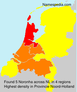 Surname Noronha in Netherlands Surname Noronha in Netherlands