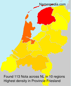 Surname Nota in Netherlands Surname Nota in Netherlands