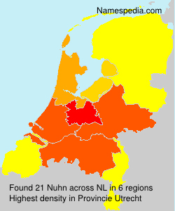 Surname Nuhn in Netherlands Surname Nuhn in Netherlands