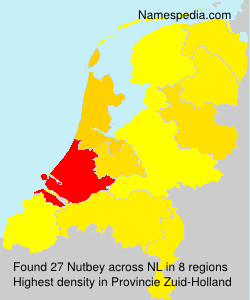 Surname Nutbey in Netherlands Surname Nutbey in Netherlands