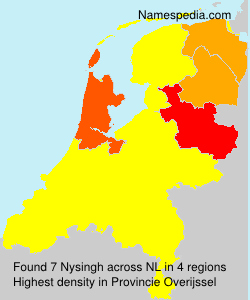 Surname Nysingh in Netherlands Surname Nysingh in Netherlands