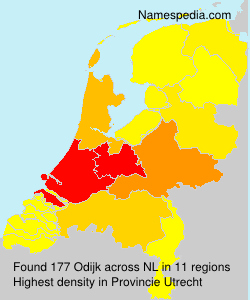 Surname Odijk in Netherlands Surname Odijk in Netherlands