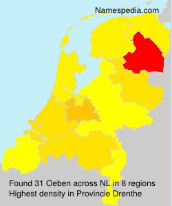 Surname Oeben in Netherlands Surname Oeben in Netherlands