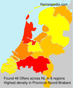 Surname Olfers in Netherlands Surname Olfers in Netherlands