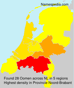 Surname Oomen in Netherlands Surname Oomen in Netherlands