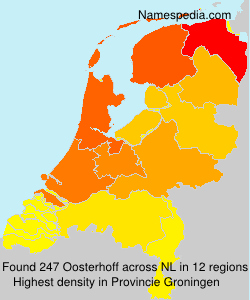 Surname Oosterhoff in Netherlands Surname Oosterhoff in Netherlands