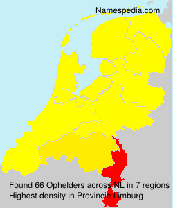 Surname Ophelders in Netherlands Surname Ophelders in Netherlands