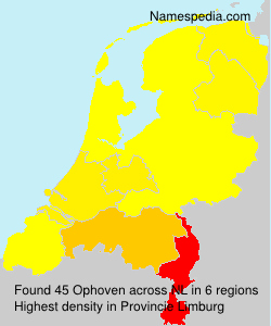 Surname Ophoven in Netherlands Surname Ophoven in Netherlands