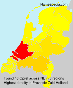 Surname Oprel in Netherlands Surname Oprel in Netherlands