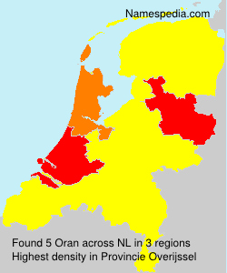 Surname Oran in Netherlands