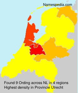 Surname Ording in Netherlands Surname Ording in Netherlands