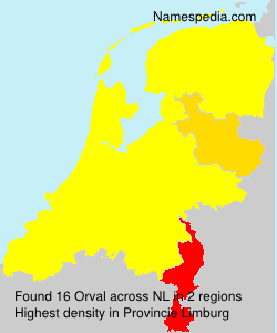 Surname Orval in Netherlands Surname Orval in Netherlands