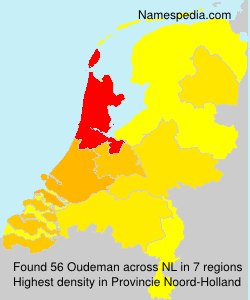 Surname Oudeman in Netherlands Surname Oudeman in Netherlands