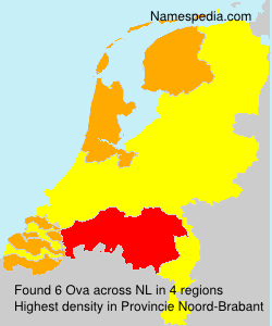 Surname Ova in Netherlands Surname Ova in Netherlands