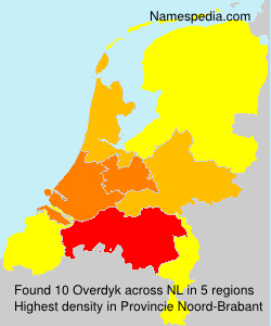Surname Overdyk in Netherlands Surname Overdyk in Netherlands