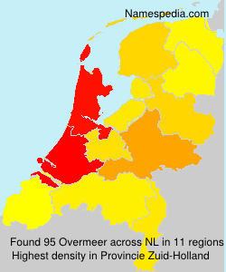 Surname Overmeer in Netherlands Surname Overmeer in Netherlands