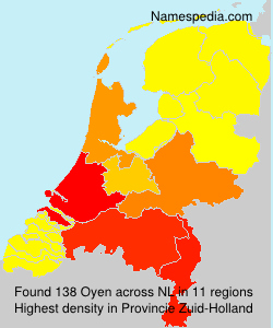 Surname Oyen in Netherlands