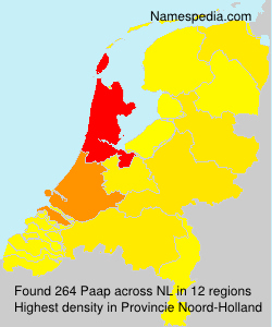 Surname Paap in Netherlands Surname Paap in Netherlands