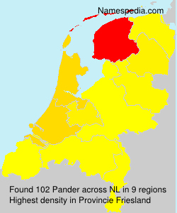 Surname Pander in Netherlands Surname Pander in Netherlands