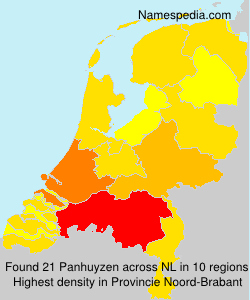 Surname Panhuyzen in Netherlands Surname Panhuyzen in Netherlands