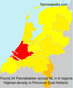 Surname Pannebakker in Netherlands Surname Pannebakker in Netherlands