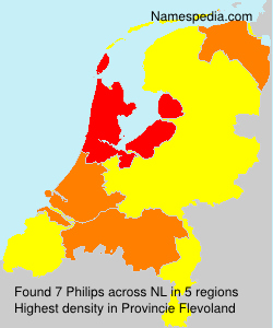 Surname Philips in Netherlands Surname Philips in Netherlands