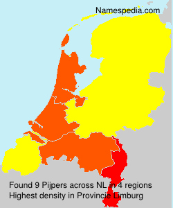 Surname Pijpers in Netherlands Surname Pijpers in Netherlands