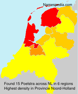 Surname Poelstra in Netherlands Surname Poelstra in Netherlands