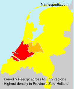 Surname Reedijk in Netherlands Surname Reedijk in Netherlands