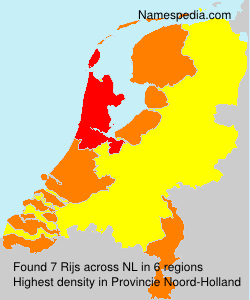 Surname Rijs in Netherlands Surname Rijs in Netherlands