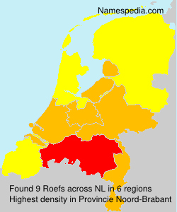 Surname Roefs in Netherlands Surname Roefs in Netherlands