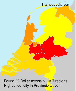 Surname Roller in Netherlands Surname Roller in Netherlands