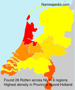 Surname Rotten in Netherlands Surname Rotten in Netherlands