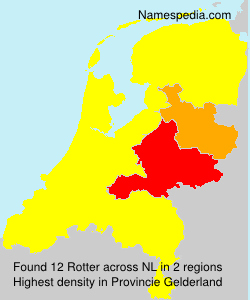 Surname Rotter in Netherlands Surname Rotter in Netherlands