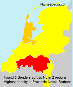 Surname Senders in Netherlands Surname Senders in Netherlands