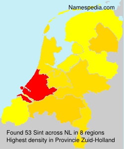 Surname Sint in Netherlands Surname Sint in Netherlands