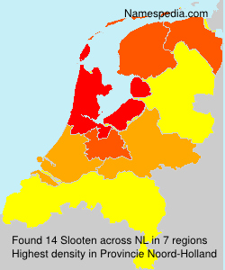 Surname Slooten in Netherlands Surname Slooten in Netherlands