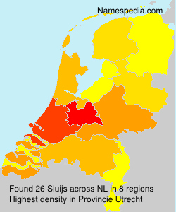 Surname Sluijs in Netherlands Surname Sluijs in Netherlands