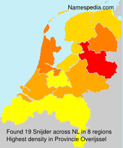 Surname Snijder in Netherlands Surname Snijder in Netherlands