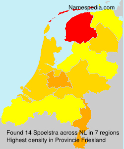 Surname Spoelstra in Netherlands Surname Spoelstra in Netherlands
