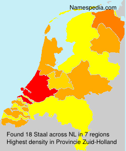 Surname Staal in Netherlands Surname Staal in Netherlands