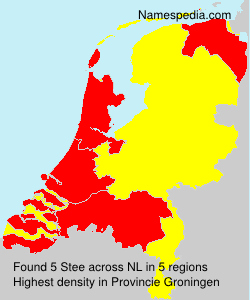 Surname Stee in Netherlands Surname Stee in Netherlands