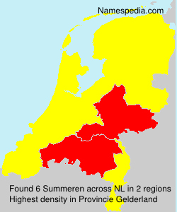 Surname Summeren in Netherlands Surname Summeren in Netherlands