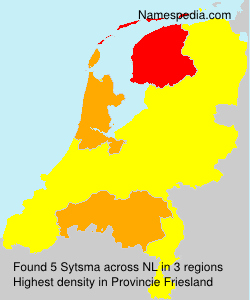 Surname Sytsma in Netherlands Surname Sytsma in Netherlands