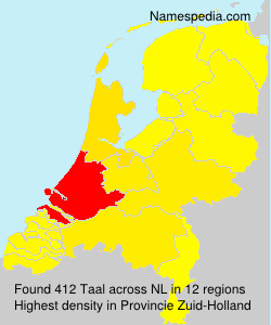 Surname Taal in Netherlands Surname Taal in Netherlands