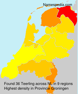 Surname Teerling in Netherlands Surname Teerling in Netherlands