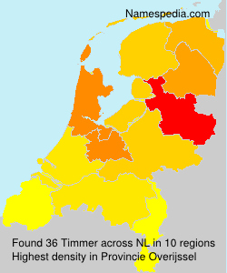 Surname Timmer in Netherlands Surname Timmer in Netherlands
