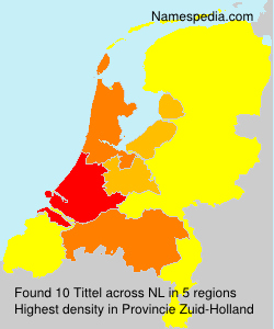 Surname Tittel in Netherlands Surname Tittel in Netherlands