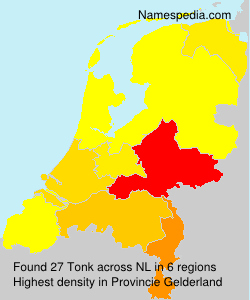 Surname Tonk in Netherlands Surname Tonk in Netherlands