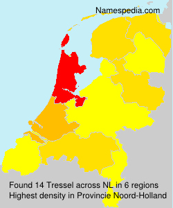 Surname Tressel in Netherlands Surname Tressel in Netherlands